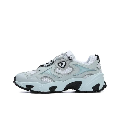 FILA FUSION Ancerus Plus One-eyed Shoe Chunky Sneakers Women's Low-Top Ice Gray