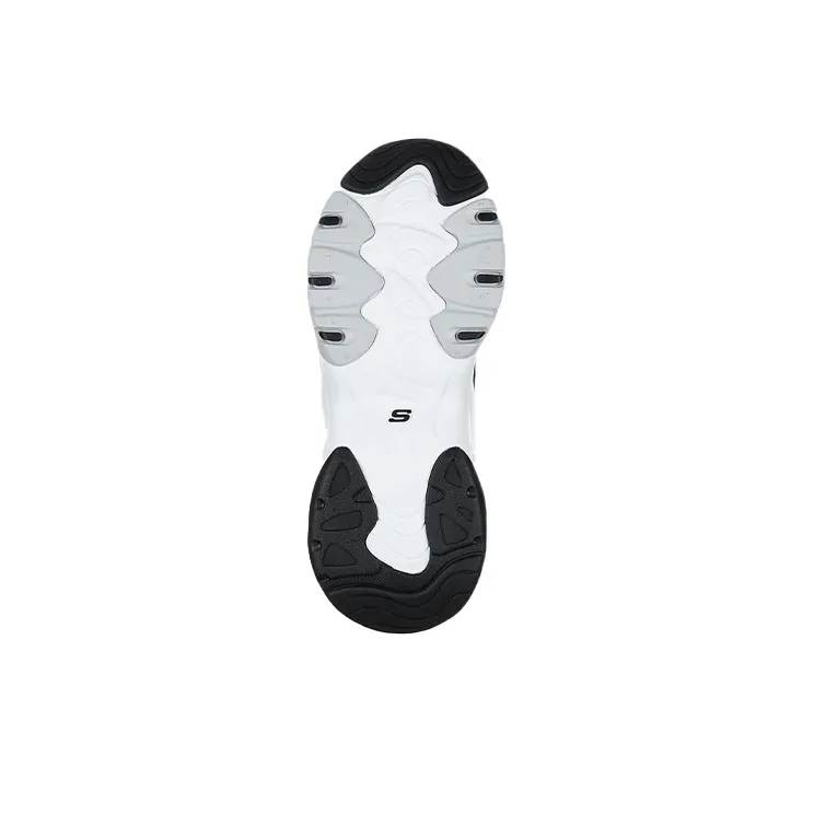Skechers D Lites 3.0 Low Top Daddy Shoes White/Black Women's-3