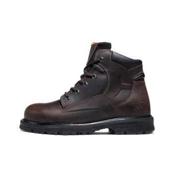 Timberland Add Pine Lanying Magnus 6 Wear-Resistant Crew Outdoor Boots Men's Dark Brown