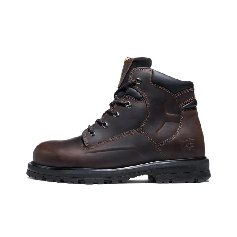 Timberland Add Pine Lanying Magnus 6 Wear-Resistant Crew Outdoor Boots Men's Dark Brown-0