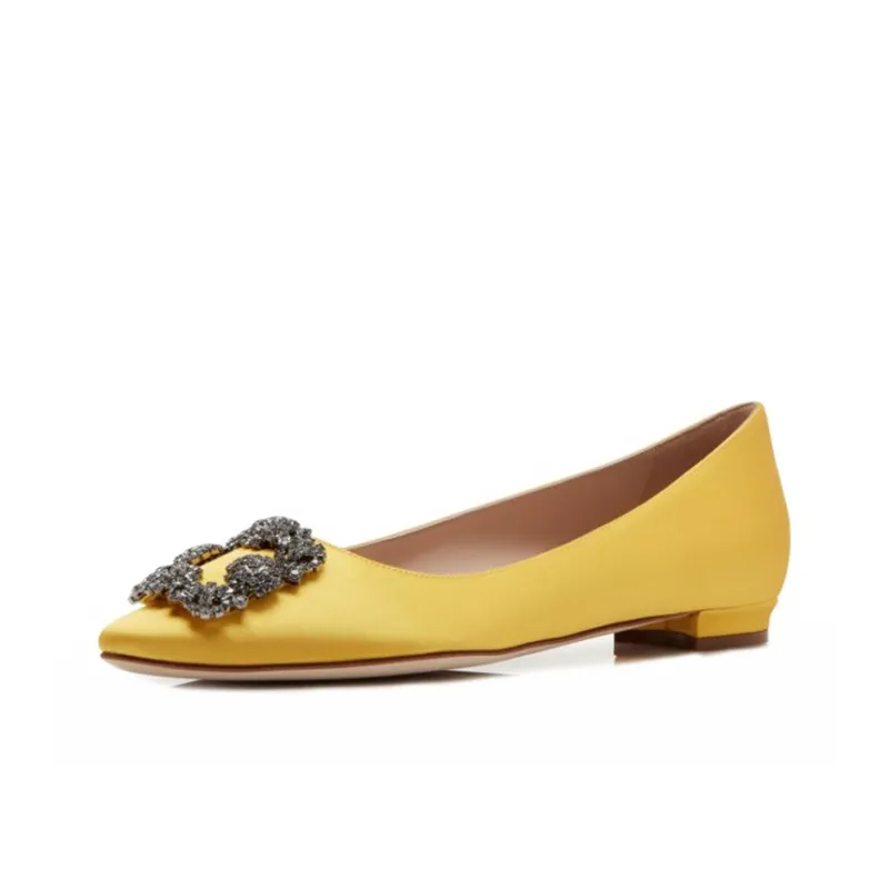 MANOLO BLAHNIK Women's Casual Shoes Women's Yellow-3