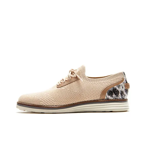 COLE HAAN Chunky Sneakers Women's Low-Top Beige