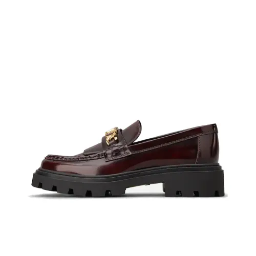 TOD'S Fringe-detail Leather Loafers