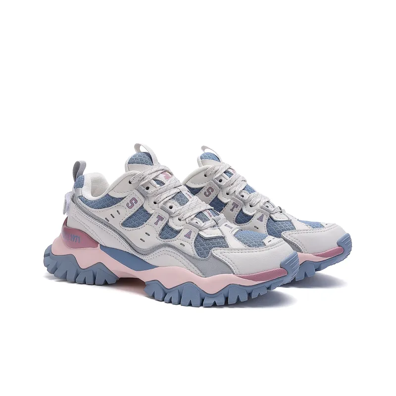 STARTER Non-slip Lightweight Low-Top Chunky Sneakers Unisex Blue-1