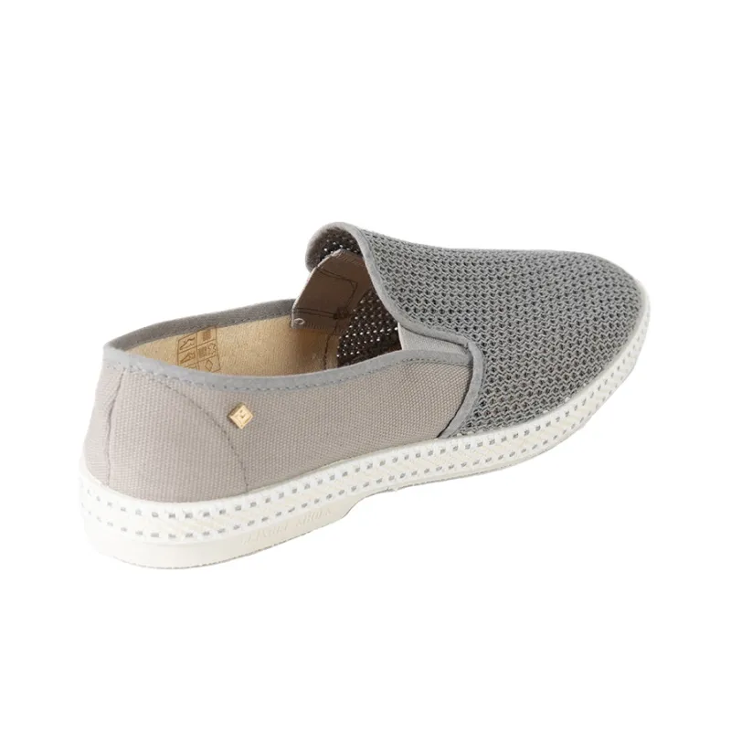 Rivieras Women's Casual Shoes Unisex Low Top Gray-3