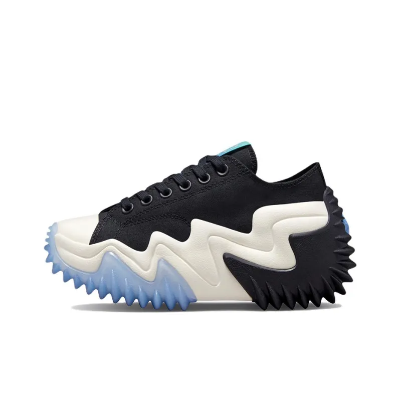 Converse Run Star Motion Ox Black Ivory Ice Blue-0