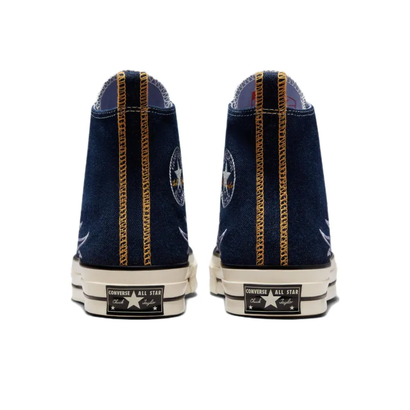 Chuck 70 Converse High 'Workwear Denim Flame'-3
