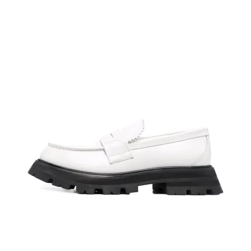 Alexander McQueen Wander Loafer White Black Women's