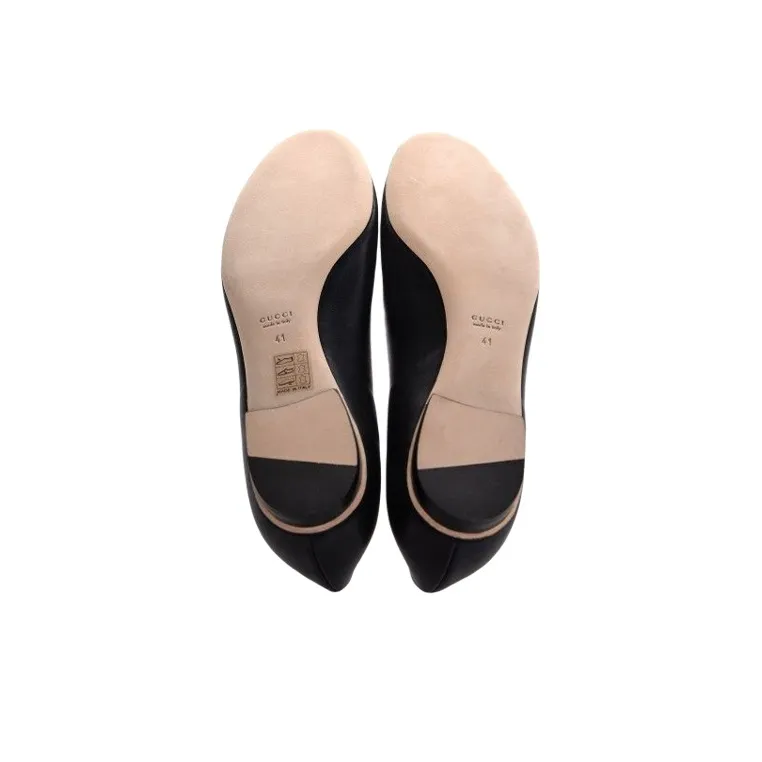 GUCCI Flat Casual Shoes Women's Black-4