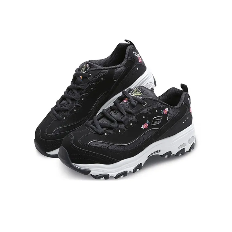 Skechers D'lites 1.0 Black Women's-2