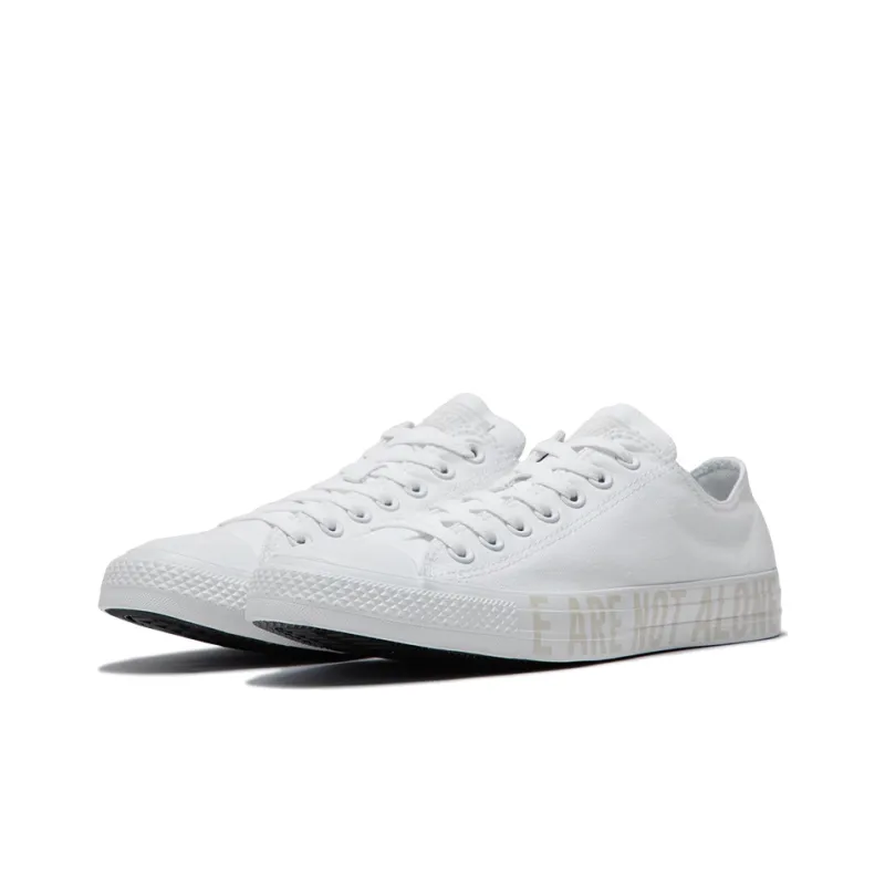 Converse Chuck Taylor All Star White We Are Not Alone Low Top-1