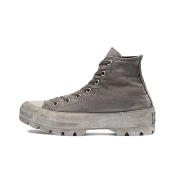 Converse Chuck Taylor All Star Anti-Slip Wear-Resistant High-Top Canvas Shoes Women's Gray