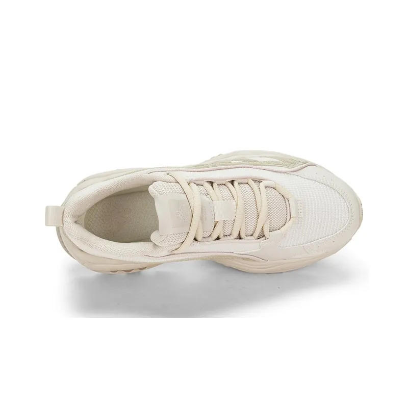 Kappa Anti-Slip Wear-Resistant Low-Top Chunky Sneakers Unisex Gray-2