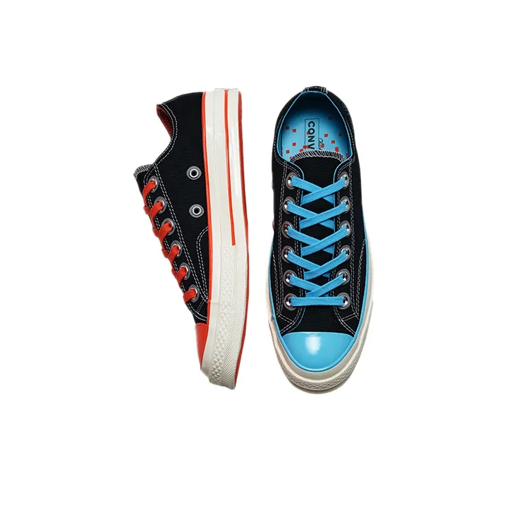 Converse Chuck Taylor All Star 1970s Sneakers Black/Blue/Orange-3
