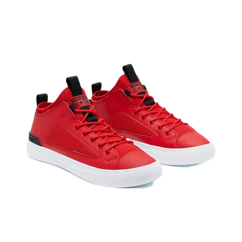 Converse Chuck Taylor All Star Ultra Wear-Resistant Slip-Resistant Coverage Low-Top Canvas Shoes Unisex Red-2