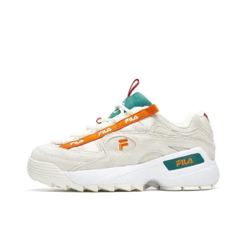 FILA D Formation Daddy Shoes Green/Orange/White Women's