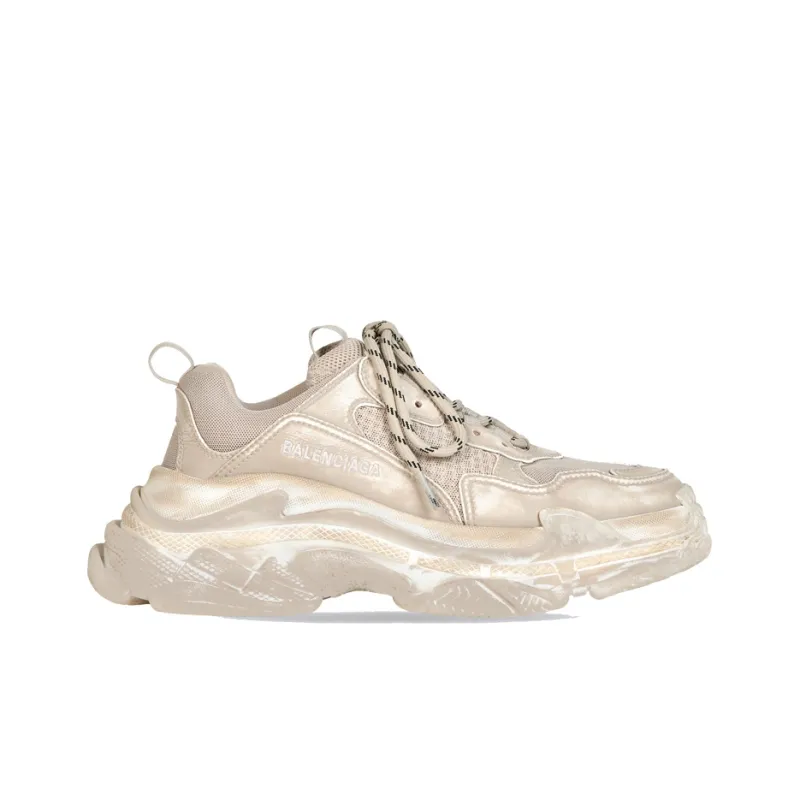 Balenciaga Triple S Faded Beige Women's-1
