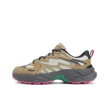 FILA Fern Sneakers Anti Slip Wear Resistant Low Top Chunky Sneakers Men's Oyster Gray