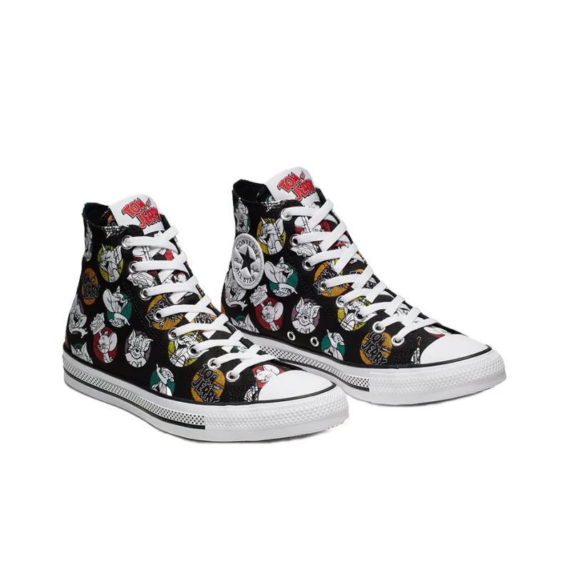 Converse Chuck Taylor All Star Hi Tom And Jerry Black-1