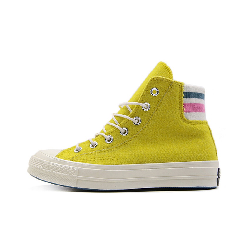 Converse Chuck Taylor All Star 70 Hi Retro Stripe Bold Citron POIZON