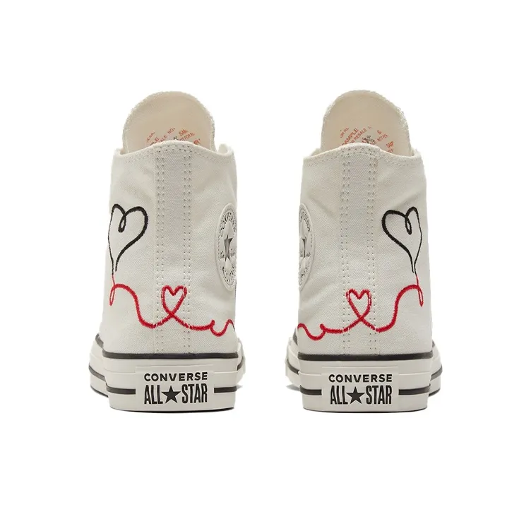 Converse Chuck Taylor All Star High 'Made With Love White'-4