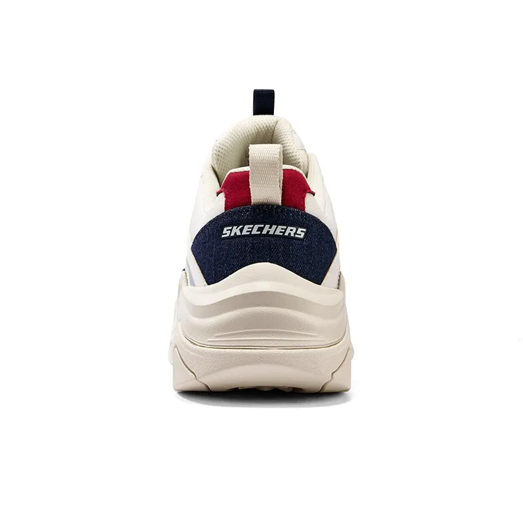 Skechers Stamina V3 Chunky Sneakers Men Low Top White/Blue/Red-3