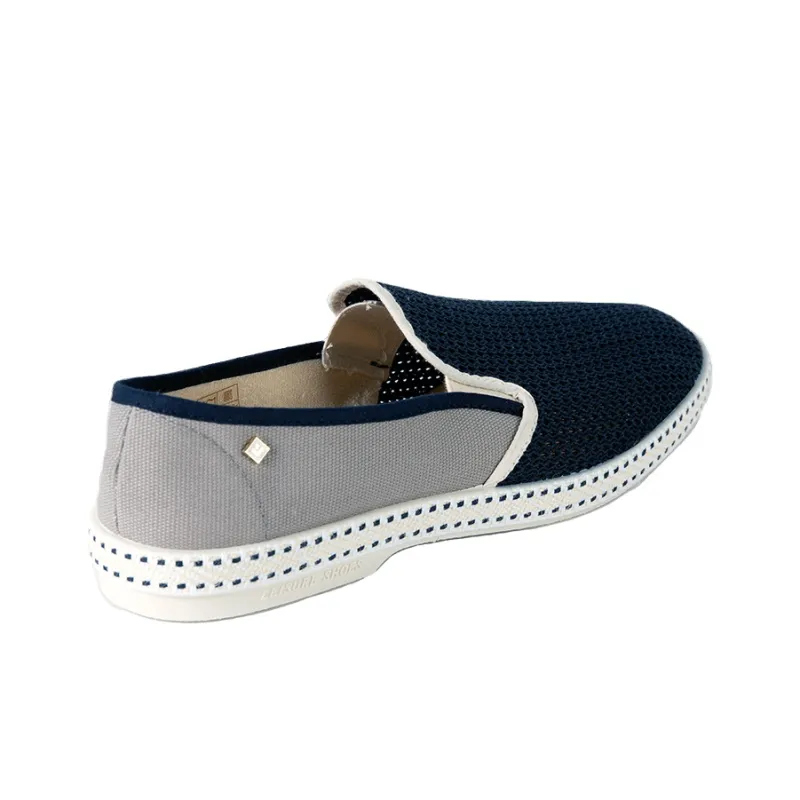 Rivieras Flat Shoes Unisex Work Blue-3