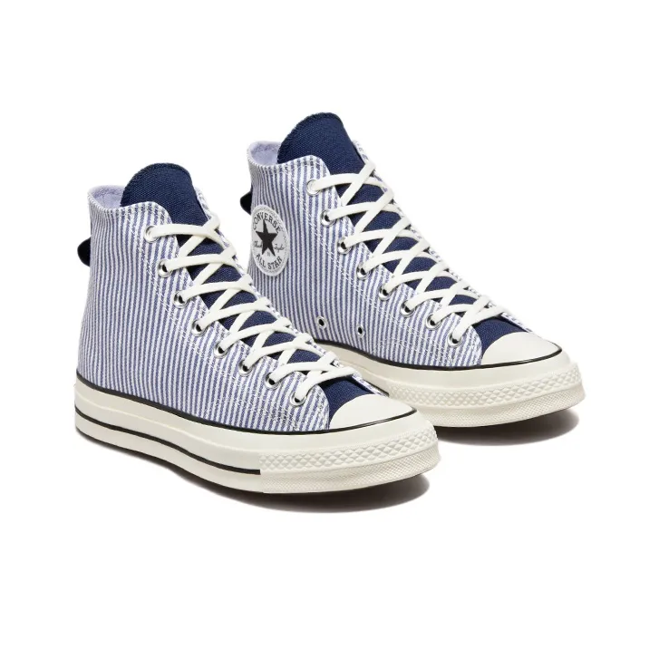 Converse Chuck Taylor All Star 70 Hi Hickory Stripe Washed Indigo-2