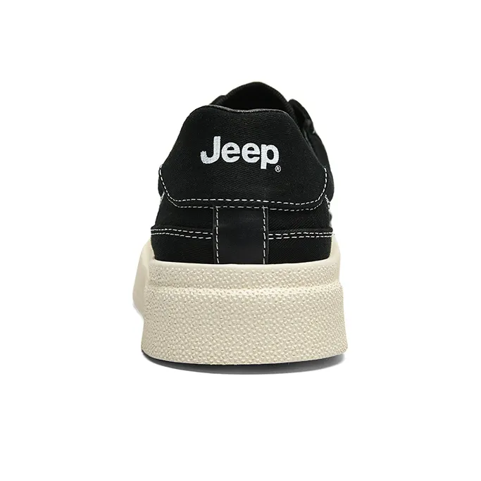 Jeep Cushioning Abrasion Resistant Lightweight Breathable Slip Resistant Low Top Canvas Shoes Men's-3