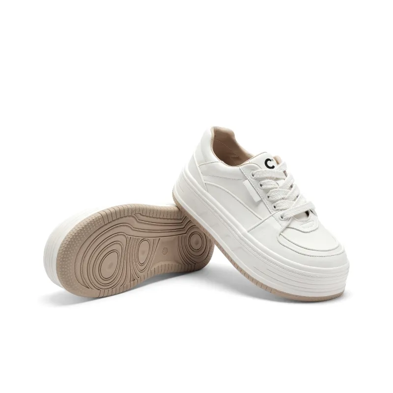 C°BANNER Low Top Skateboard Shoes Women's Light Coffee-4
