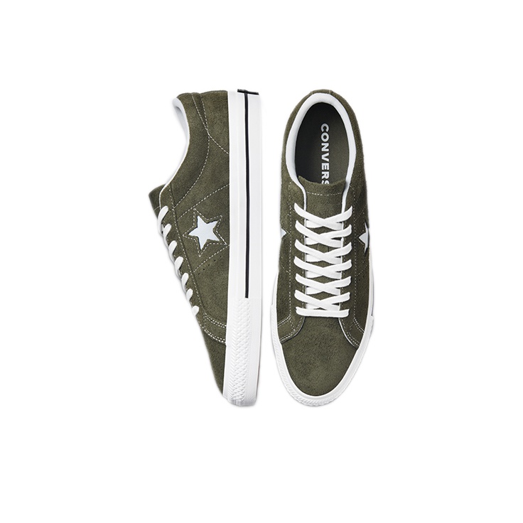 Converse one star kaki best sale