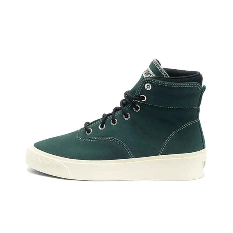 Converse Nubuck Skidgrip Hi Green-0
