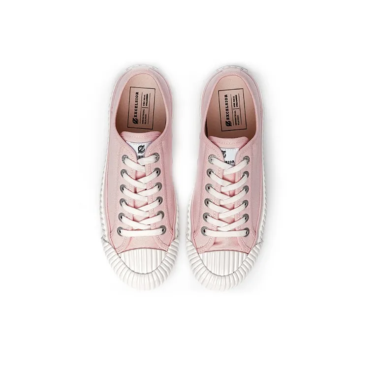 Excelsior Canvas Shoes Women's Low Top Hot Pink-3