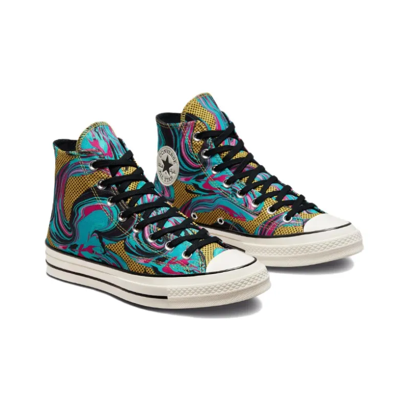 Converse Chuck Taylor All Star 70 Hi 90's Marbled Goldtone-2