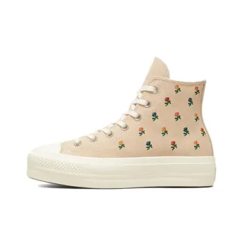 Chuck Taylor All Star Women's Converse Lift Platform High 'Embroidered Roses' Women's