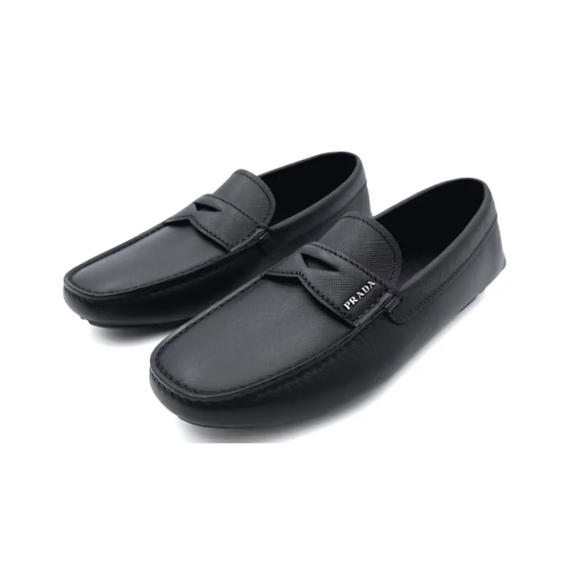 PRADA Casual Shoes Men Black-1