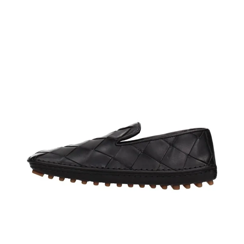 Bottega Veneta Casual Loafers Shoes Women's Black-0
