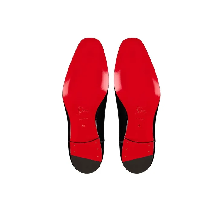 CL LUBOTING Flat Shoes Men's Black-4