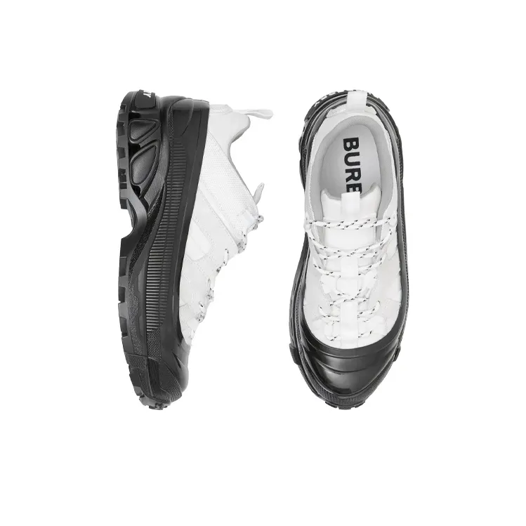 Burberry Arthur Cushioning Low-Top Chunky Sneakers Women's White-1