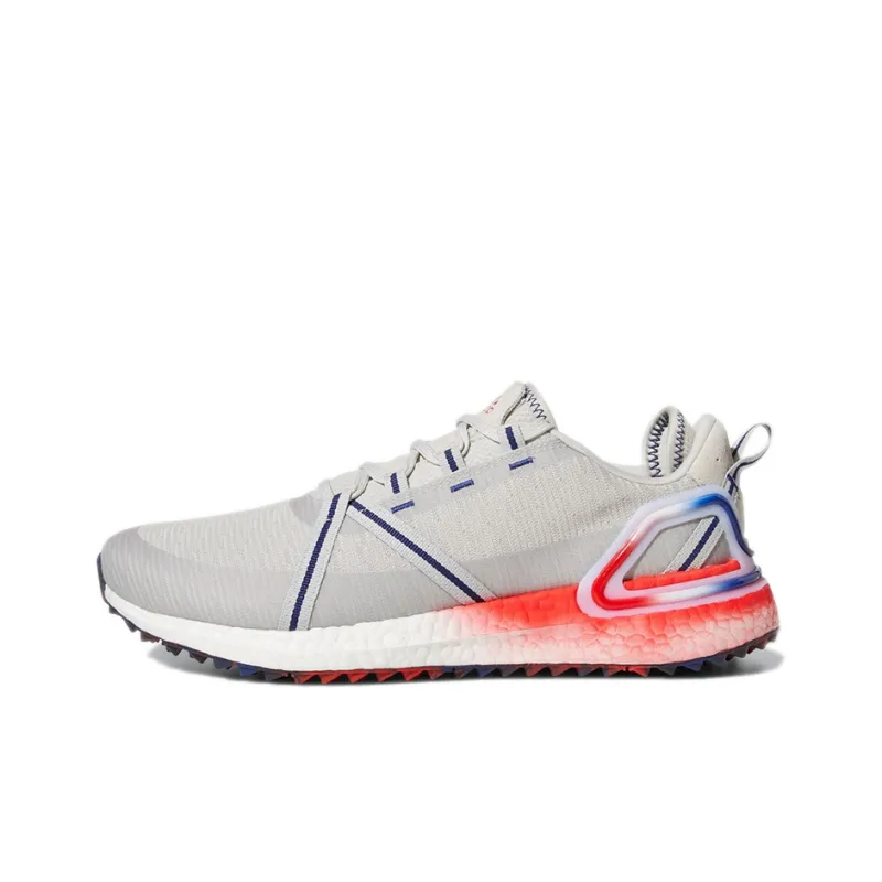 Adidas Solarthon Primegreen Spikeless Golf 'Grey Vivid Red'-0
