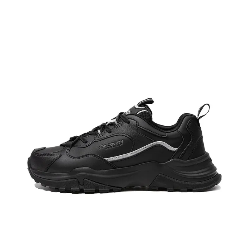 Discovery Expedition Chunky Sneakers Men Low Top Black-0