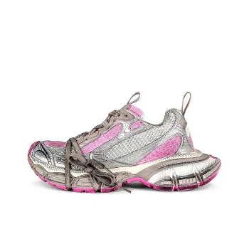 Balenciaga 3XL Sneakers 'White Grey And Pink Mesh And Polyurethane' Women's