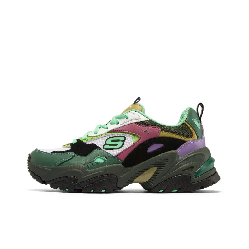 Skechers Stamina V2 X One Piece 'Green Multicolor' Women's-0