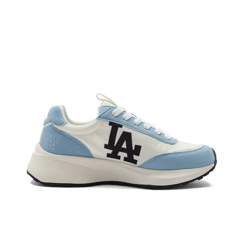 MLB Chunky Jogger Anti Slip And Wear Resistant Lightweight Height Increasing Low Top Chunky Sneakers Unisex Light Blue-1