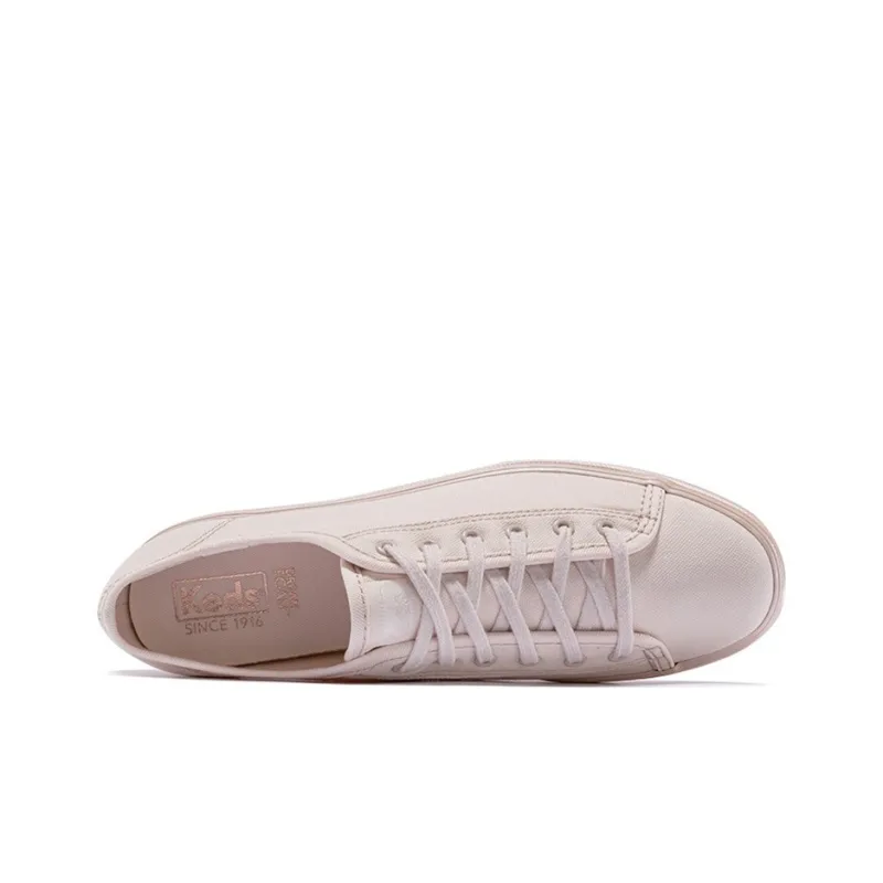 Keds Canvas Shoes Women's Low-Top Light Pink-2