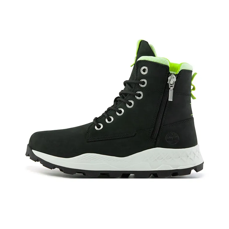 Timberland BROOKLYN Collection Thermal Height Increase Short Outdoor Boots Men's Black-0