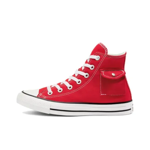 Converse Chuck Taylor All Star Canvas Shoes Unisex High-Top Red/White