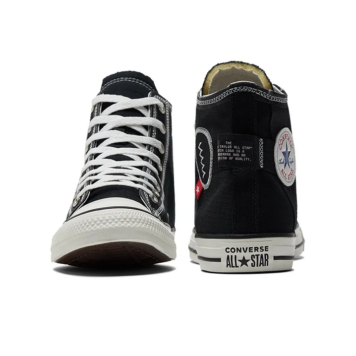 Converse Chuck Taylor All Star High 'Logo Tag Black'-5