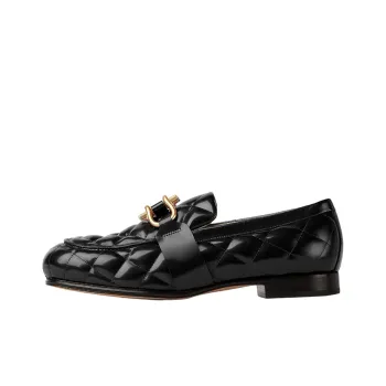 Bottega Veneta Monsieur Loafers Casual Shoes Women's Black