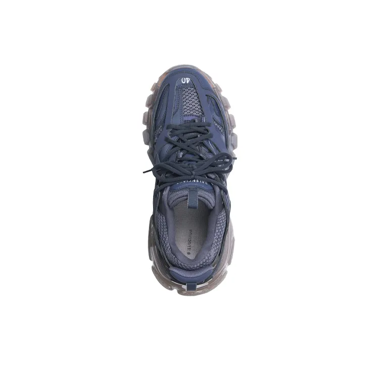 Balenciaga Track Clear Sole Navy Grey-3